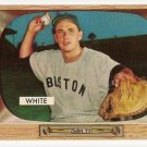 1955 Bowman baseball card #47 Sammy White EX