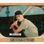 1955 Bowman baseball card #48 (B) Milt Bolling EX