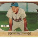 1955 Bowman baseball card #56 Billy Cox EX