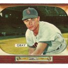 1955 Bowman baseball card #86 Ted Gray EX
