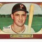 1955 Bowman baseball card #84 George Freese EX