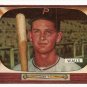 1955 Bowman baseball card #82 Lee Walls EX