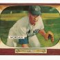 1955 Bowman baseball card #100 (E) Tom Morgan NM