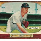 1955 Bowman baseball card #108 Lou Kretlow EX