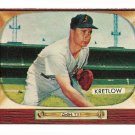 1955 Bowman baseball card #108 (B) Lou Kretlow NM
