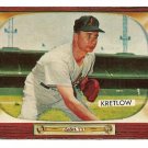 1955 Bowman baseball card #108 (C) Lou Kretlow NM
