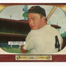1955 Bowman baseball card #109 Vern Stephens EX