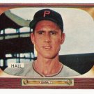 1955 Bowman baseball card #113 (D) Bob Hall EX