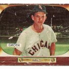 1955 Bowman baseball card #117 (D) Johnny Groth - fair