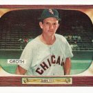 1955 Bowman baseball card #117 (E) Johnny Groth VG+