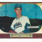 1955 Bowman baseball card #120 (E) Ed Burtschy EX- (faint crease)