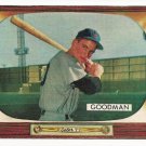1955 Bowman baseball card #126 (B) Billy Goodman EX/NM