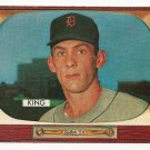 1955 Bowman baseball card #133 (C) Charles King NM