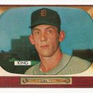 1955 Bowman baseball card #133 (D) Charles King NM