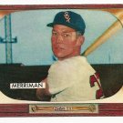 1955 Bowman baseball card #135 (E) Lloyd Merriman EX/NM