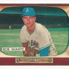 1955 Bowman baseball card #140 (C) Bobby Shantz VG (2 faint creases)