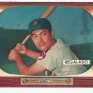 1955 Bowman baseball card #142 (B) Rudy Regalado EX+