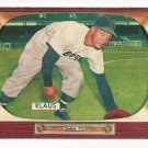 1955 Bowman baseball card #150 Bill Klaus EX/NM+