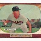 1955 Bowman baseball card #151 Jim Brideweser EX/NM