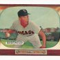 1955 Bowman baseball card #151 Jim Brideweser EX/NM