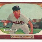 1955 Bowman baseball card #151 (E) Jim Brideweser EX