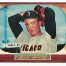 1955 Bowman baseball card #148 (C) Bob Chakales EX