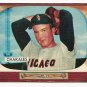 1955 Bowman baseball card #148 (C) Bob Chakales EX