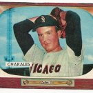 1955 Bowman baseball card #148 (D) Bob Chakales VG/EX