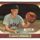 1955 Bowman baseball card #174 (B) Sherman Lollar EX