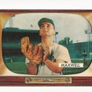 1955 Bowman baseball card #162 (C) Charlie Maxwell Baltimore Orioles EX