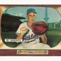 1955 Bowman baseball card #175 (C) Billy Shantz VG (paper ripples - not creases)
