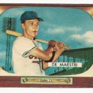 1955 Bowman baseball card #176 Joe De Maestri VG