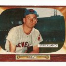 1955 Bowman baseball card #192 (C) George Strickland EX