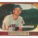 1955 Bowman baseball card #192 (D) George Strickland - good