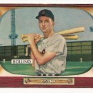 1955 Bowman baseball card #204 Frank Bolling VG/EX