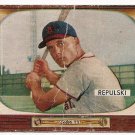 1955 Bowman baseball card #205 Rip Repulski - fair