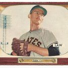1955 Bowman baseball card #199 Vernon Law EX