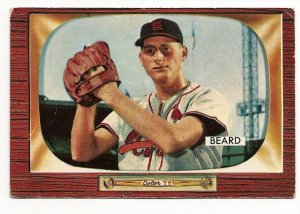 1955 Bowman baseball card #206 (E) Ralph Beard VG