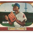 1955 Bowman baseball card #198 (B) Dave Pope EX/NM