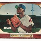 1955 Bowman baseball card #198 (C) Dave Pope EX