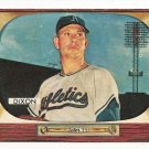 1955 Bowman baseball card #211 (D) John Sonny Dixon EX/NM