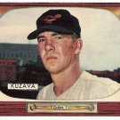 1955 Bowman baseball card #215 (C) Bob Kuzava NM