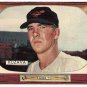 1955 Bowman baseball card #215 (C) Bob Kuzava NM