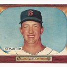 1955 Bowman baseball card #222 Russ Kemmerer EX