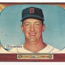 1955 Bowman baseball card #222 (E) Russ Kemmerer EX