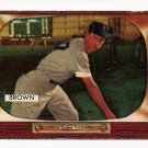 1955 Bowman baseball card #221 (B) Hector Skinny Brown VG/EX