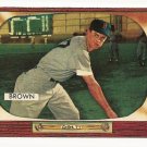 1955 Bowman baseball card #221 (I) Hector Skinny Brown EX/NM