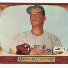 1955 Bowman baseball card #245 (B) Bill Miller NM/M