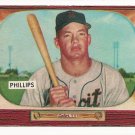 1955 Bowman baseball card #228 John M. Phillips EX/NM