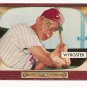 1955 Bowman baseball card #237 Johnny Wyrostek EX